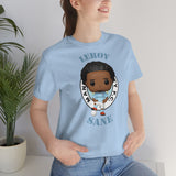 Leroy Sane Manchester City, Soft Cotton Bella and Canvas Short Sleeve Tee shirt