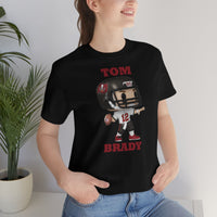 Tom Brady, Tampa Bay Buccaneers Soft Cotton Bella and Canvas Short Sleeve Tee shirt