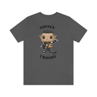 Sidney Crosby Pittsburgh Penguins, Soft Cotton Bella and Canvas Short Sleeve Tee shirt