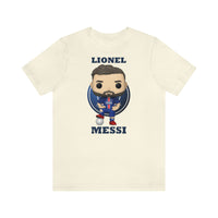 Lionel Messi PSG, Soft Cotton Bella and Canvas Short Sleeve Tee shirt