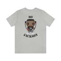 Bo Jackson Oakland Raiders, Soft Cotton Bella and Canvas Short Sleeve Tee shirt