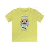 Sergio Aguero Manchester City, Kids Gildan Softstyle Tee Shirt