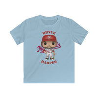 Bryce Harper Washington Nationals Kids Gildan Softstyle Tee Shirt