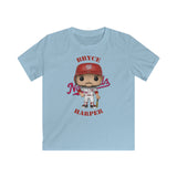 Bryce Harper Washington Nationals Kids Gildan Softstyle Tee Shirt