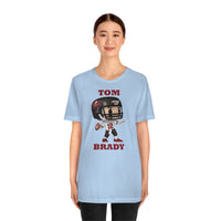 Tom Brady, Tampa Bay Buccaneers Soft Cotton Bella and Canvas Short Sleeve Tee shirt
