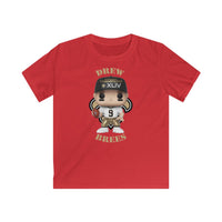 Drew Brees New Orleans Saints Superbowl, Kids Gildan Softstyle Tee Shirt