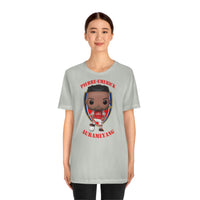 Pierre-Emerick Aubameyang Arsenal, Soft Cotton Bella and Canvas Short Sleeve Tee shirt