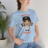 Buster Posey San Francisco Giants, Soft Cotton Bella and Canvas Short Sleeve Tee shirt
