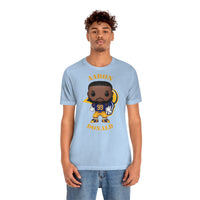 Aaron Donald L.A Rams, Soft Cotton Bella and Canvas Short Sleeve Tee shirt