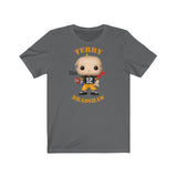 Terry Bradshaw Pittsburgh Steelers (Black), Soft Cotton Bella and Canvas Short Sleeve Tee shirt