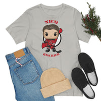 Nico Hischier New Jersey Devils, Soft Cotton Bella and Canvas Short Sleeve Tee shirt