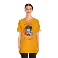 Baker Mayfield Cleveland Browns, Soft Cotton Bella and Canvas Short Sleeve Tee shirt