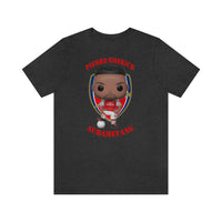 Pierre-Emerick Aubameyang Arsenal, Soft Cotton Bella and Canvas Short Sleeve Tee shirt