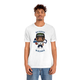 Russell Wilson Seattle Seahawks, Soft Cotton Bella and Canvas Short Sleeve Tee shirt