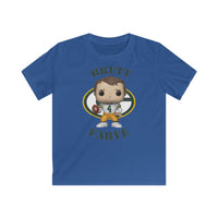 Brett Farve Green Bay Packers, Kids Gildan Softstyle Tee Shirt