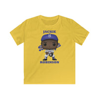 Jackie Robinson Brooklyn Dodgers/L.A Dodgers, Kids Gildan Softstyle Tee Shirt