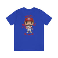 Bryce Harper Washington Nationals, Soft Cotton Bella and Canvas Short Sleeve Tee shirt