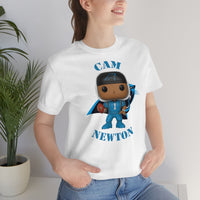 Cam Newton Carolina Panthers (Small) Soft Cotton Bella and Canvas Short Sleeve Tee shirt