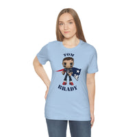 Tom Brady New England Patriots (Large), Soft Cotton Bella and Canvas Short Sleeve Tee shirt