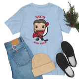 Nico Hischier New Jersey Devils, Soft Cotton Bella and Canvas Short Sleeve Tee shirt