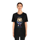 Lionel Messi PSG, Soft Cotton Bella and Canvas Short Sleeve Tee shirt