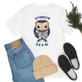 Andrew Luck Indianapolis Colts, Soft Cotton Bella and Canvas Short Sleeve Tee shirt