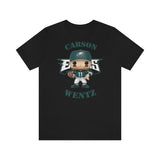 Carson Wentz Philadelphia Eagles (Green Jersey), Soft Cotton Bella and Canvas Short Sleeve Tee shirt