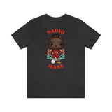 Sadio Mane Liverpool, Soft Cotton Bella and Canvas Short Sleeve Tee shirt