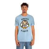 Brett Farve Green Bay Packers, Soft Cotton Bella and Canvas Short Sleeve Tee shirt