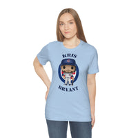 Kris Bryant Chicago Cubs, Soft Cotton Bella and Canvas Short Sleeve Tee shirt