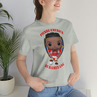 Pierre-Emerick Aubameyang Arsenal, Soft Cotton Bella and Canvas Short Sleeve Tee shirt