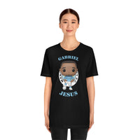 Gabriel Jesus Manchester City, Soft Cotton Bella and Canvas Short Sleeve Tee shirt