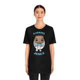 Gabriel Jesus Manchester City, Soft Cotton Bella and Canvas Short Sleeve Tee shirt