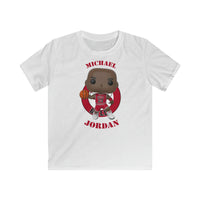Michael Jordan Chicago Bulls, Kids Gildan Softstyle Tee Shirt