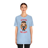 David De Gea Manchester United, Soft Cotton Bella and Canvas Short Sleeve Tee shirt