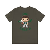 Joe Namath New York Jets, Soft Cotton Bella and Canvas Short Sleeve Tee shirt