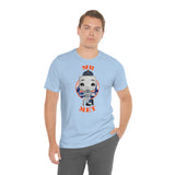 Mr Met New York Mets, Soft Cotton Bella and Canvas Short Sleeve Tee shirt
