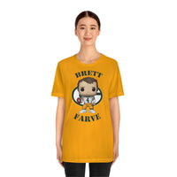 Brett Farve Green Bay Packers, Soft Cotton Bella and Canvas Short Sleeve Tee shirt
