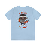 Walter Payton Chicago Bears (White), Soft Cotton Bella and Canvas Short Sleeve Tee shirt