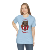 Michael Jordan Chicago Bulls, Soft Cotton Bella and Canvas Short Sleeve Tee shirt