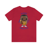 Kobe Bryant L.A Lakers (Yellow Jersey), Soft Cotton Bella and Canvas Short Sleeve Tee shirt