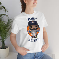 Jose Altuve Houston Astros , Soft Cotton Bella and Canvas Short Sleeve Tee shirt