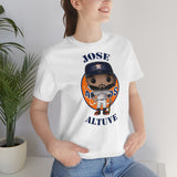 Jose Altuve Houston Astros , Soft Cotton Bella and Canvas Short Sleeve Tee shirt