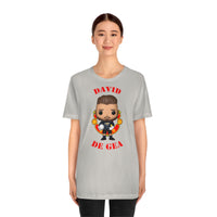 David De Gea Manchester United, Soft Cotton Bella and Canvas Short Sleeve Tee shirt