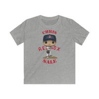 Chris Sale Boston Red Sox, Kids Gildan Softstyle Tee Shirt