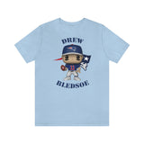 Drew Bledsoe New England Patriots, Soft Cotton Bella and Canvas Short Sleeve Tee shirt