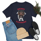Deion Sanders Atlanta Falcons, Soft Cotton Bella and Canvas Short Sleeve Tee shirt