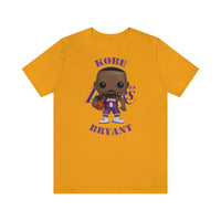 Kobe Bryant L.A Lakers, Soft Cotton Bella and Canvas Short Sleeve Tee shirt