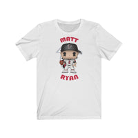 Matt Ryan Atlanta Falcons, Soft Cotton Bella and Canvas Short Sleeve Tee shirt