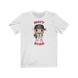 Matt Ryan Atlanta Falcons, Soft Cotton Bella and Canvas Short Sleeve Tee shirt